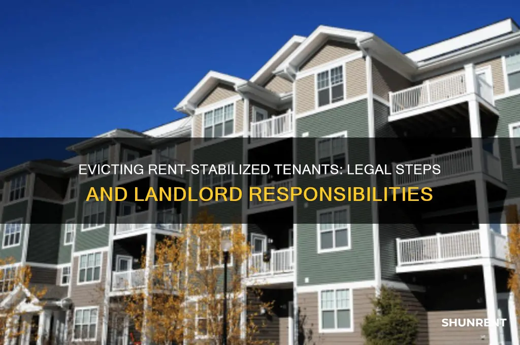 how to evict a rent stabilized tenant