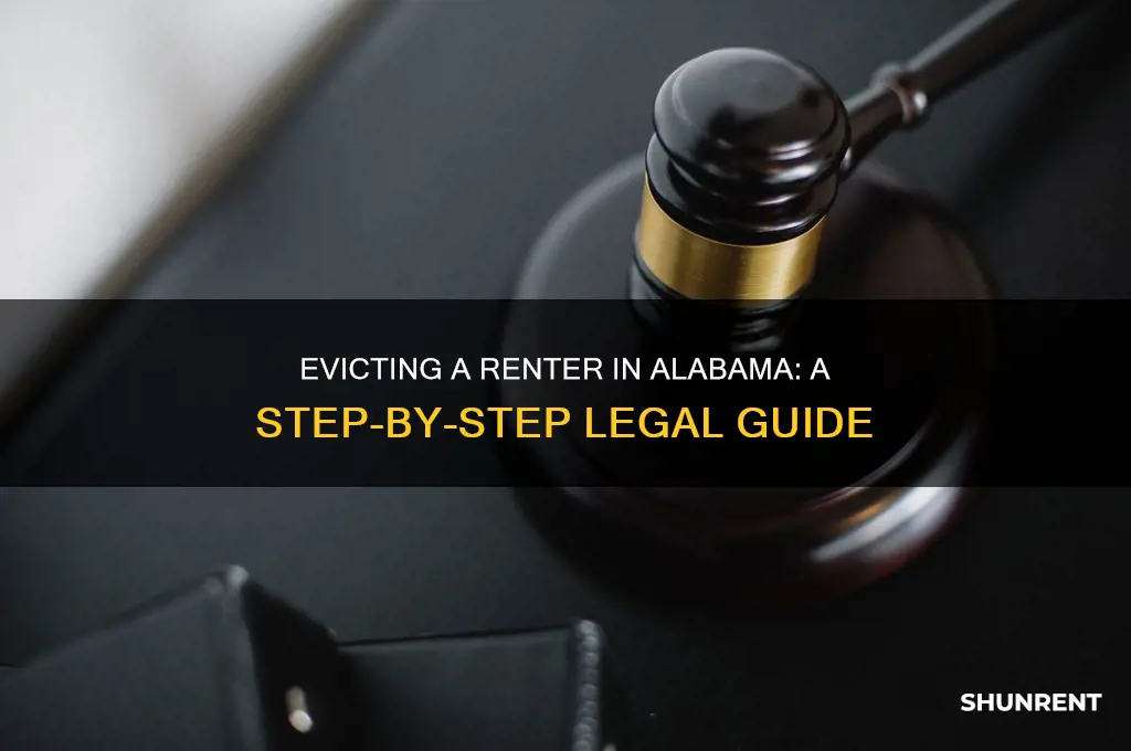how to evict a renter in alabama