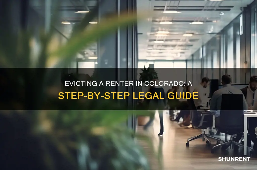 how to evict a renter in colorado
