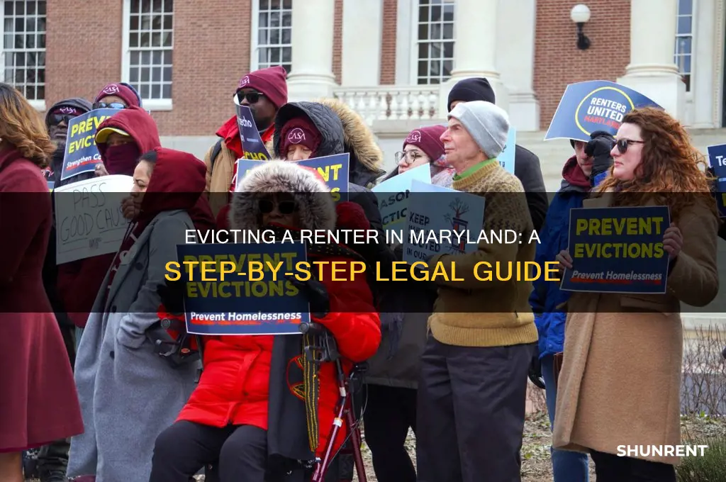 how to evict a renter in maryland