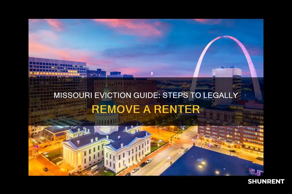 how to evict a renter in missouri