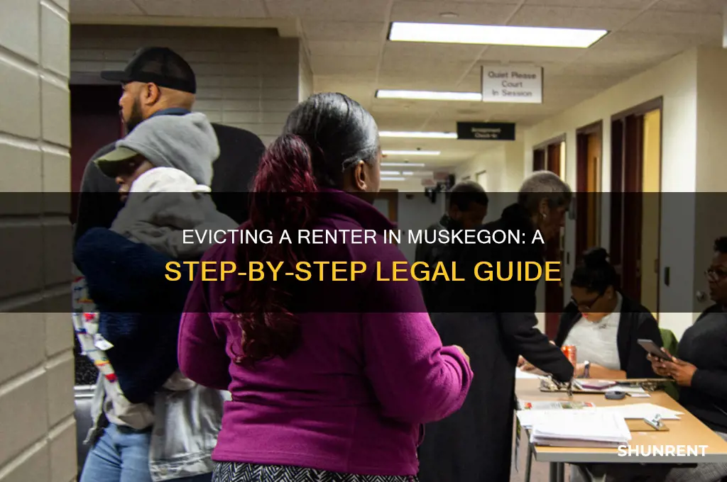 how to evict a renter in muskegon