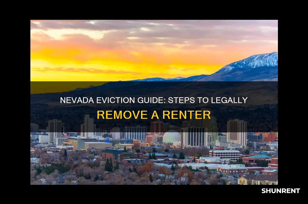 how to evict a renter in nevada