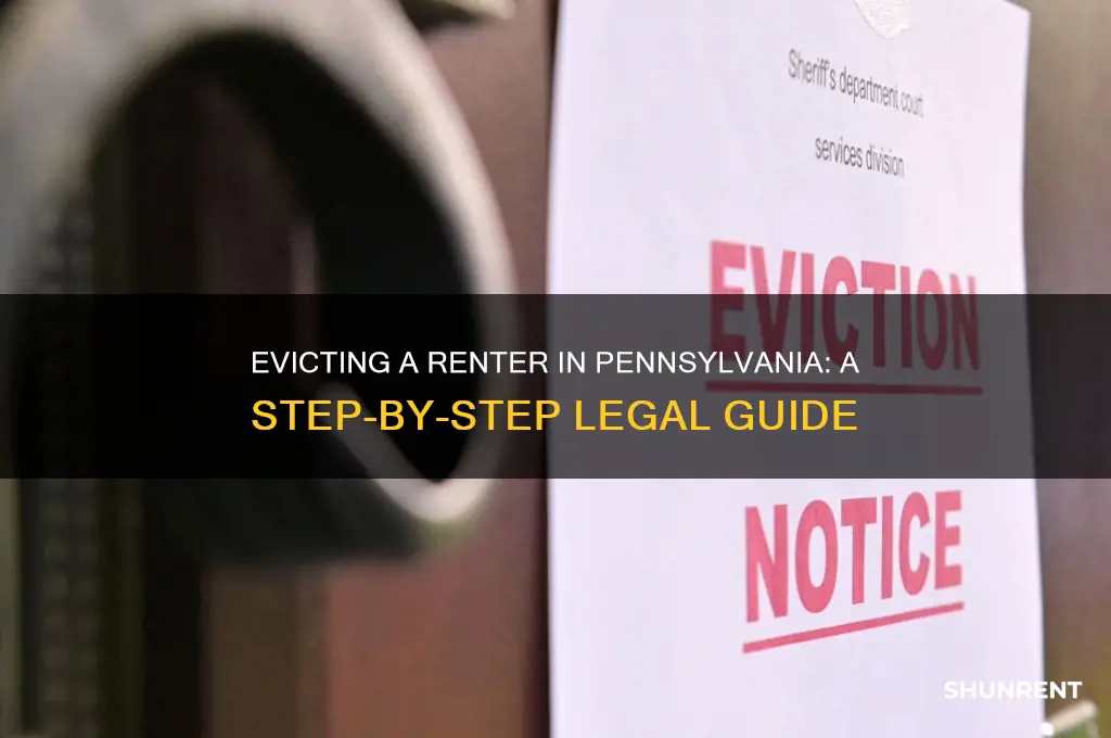 how to evict a renter in pa