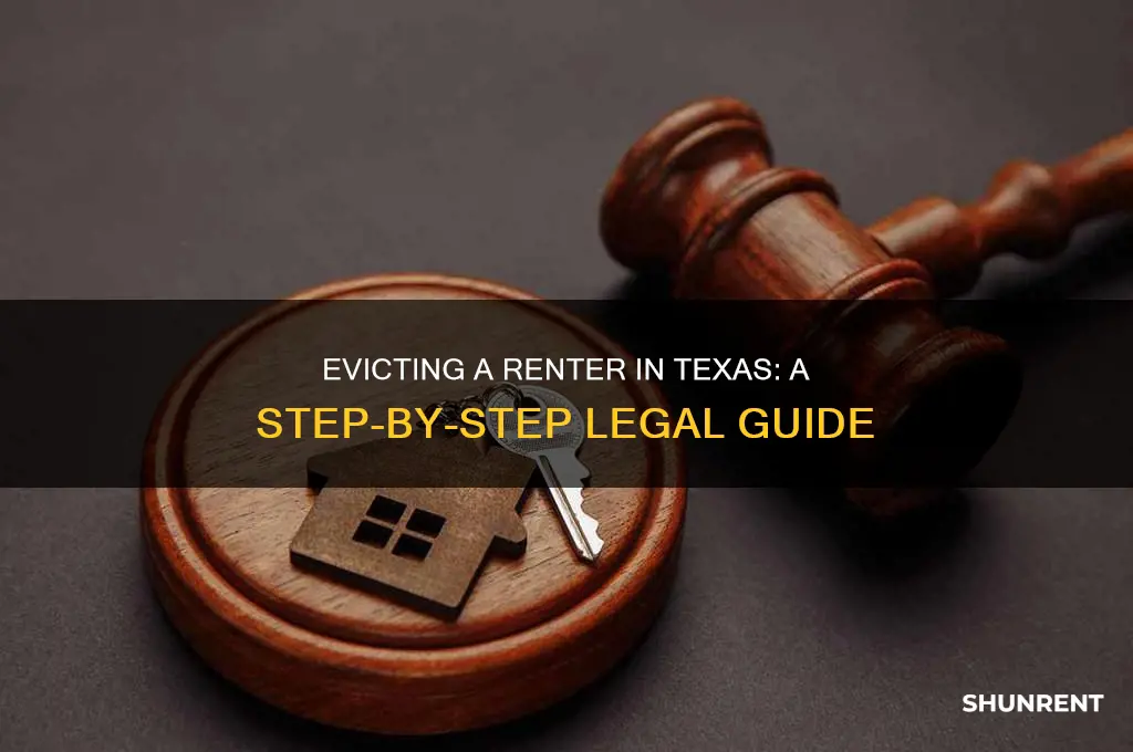 how to evict a renter in texas