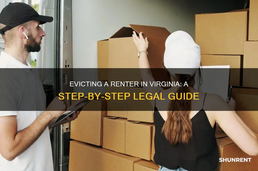 how to evict a renter in va