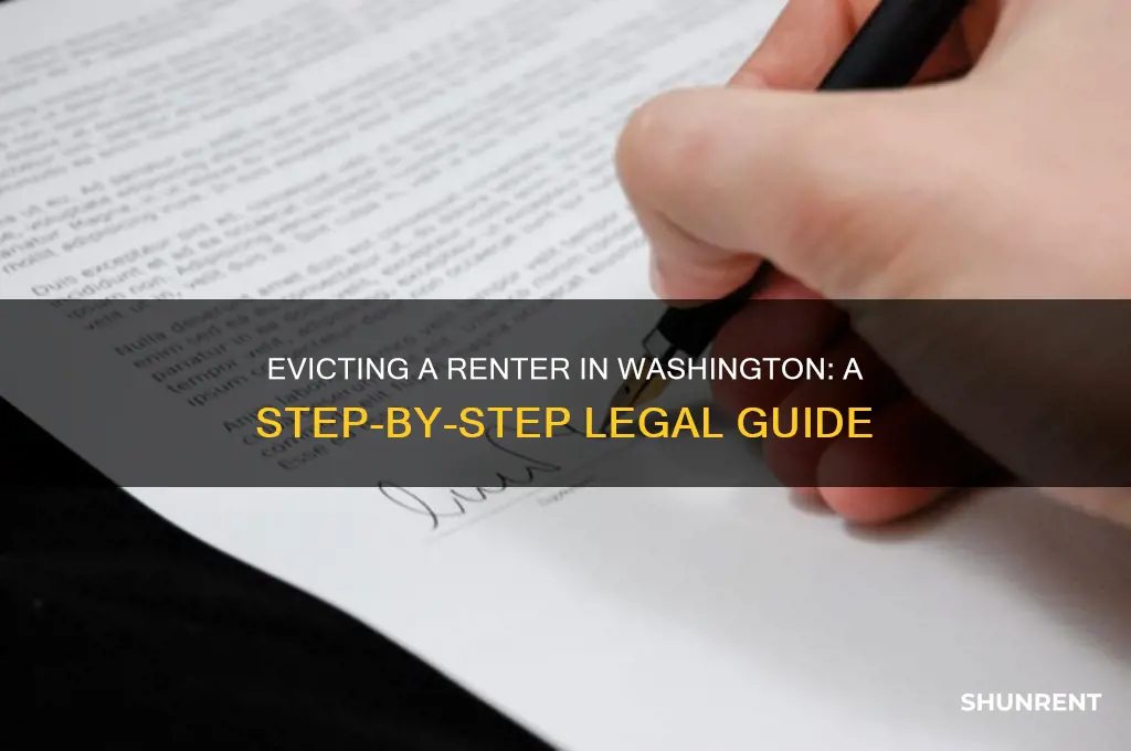 how to evict a renter in washington state