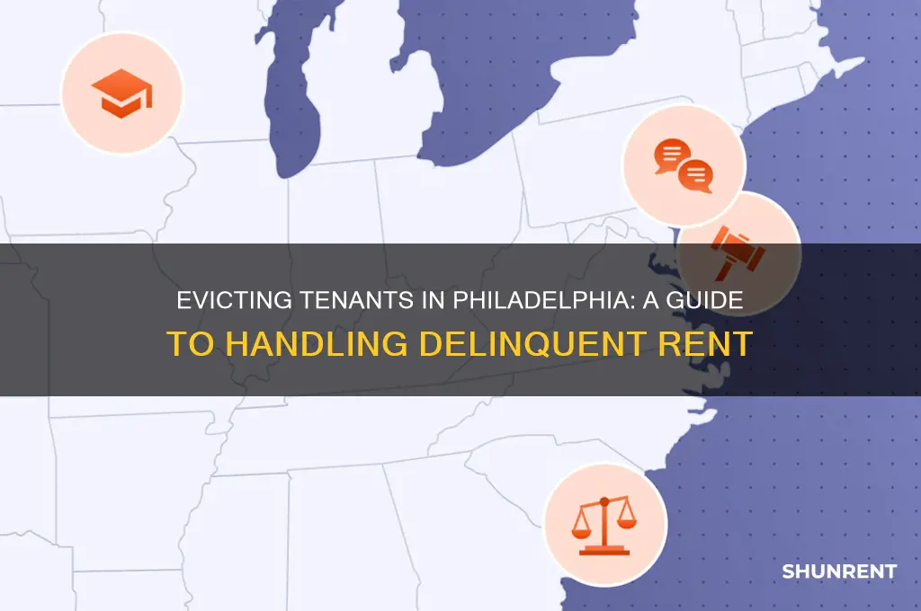 how to evict tenants in philadelphia for delinquent rent
