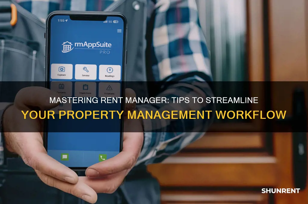 how to feel in rent manager information