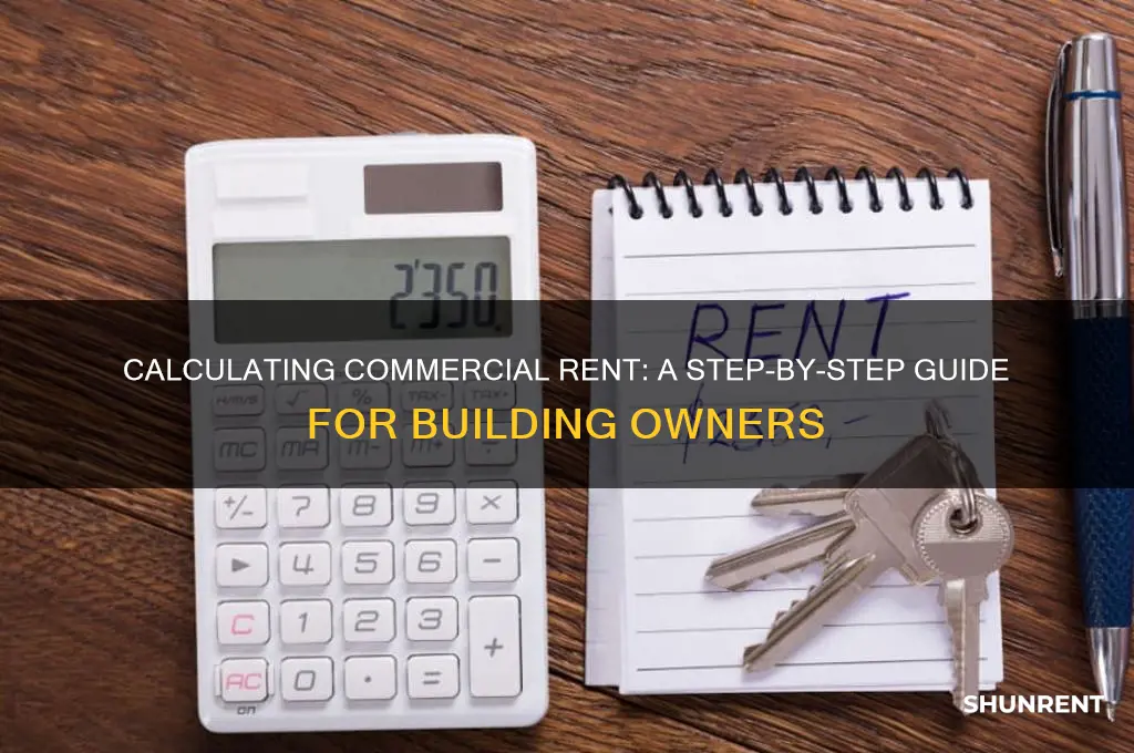 how to figure rent on a commercial building