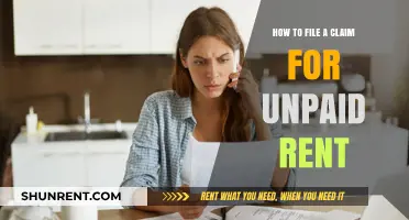 Step-by-Step Guide to Filing a Claim for Unpaid Rent