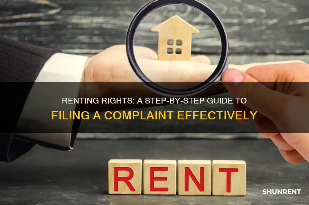 how to file a complaint about renting