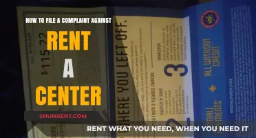 How to File a Complaint Against Rent-A-Center: A Step-by-Step Guide