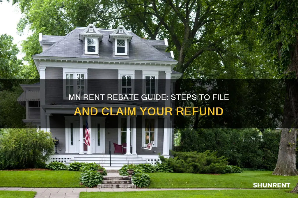 how to file for rent rebate in mn