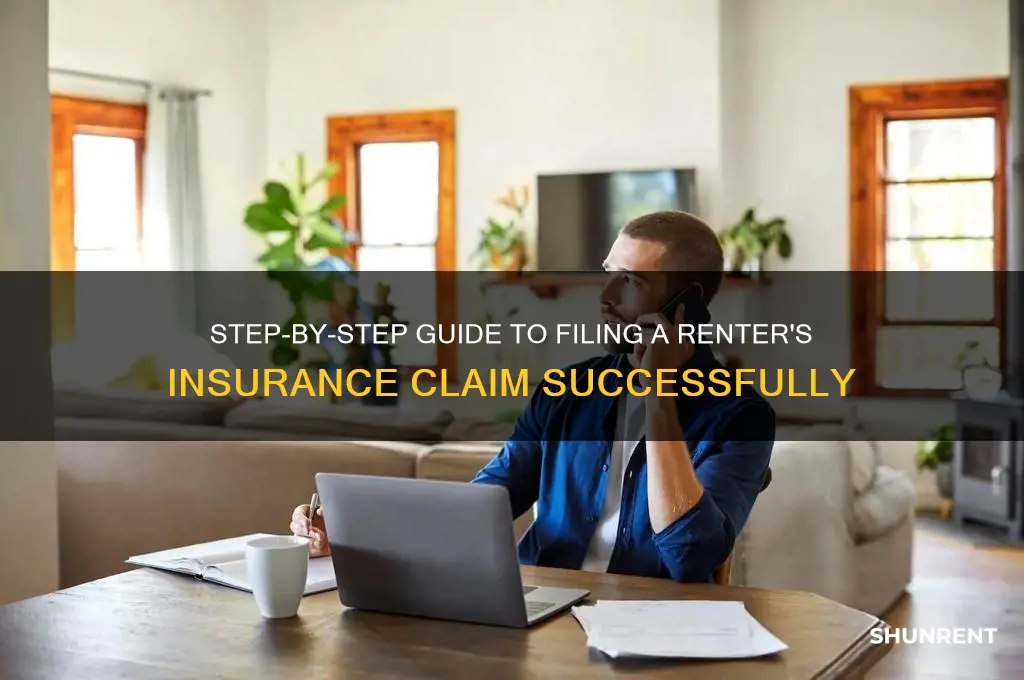 how to file for renter insurance claim