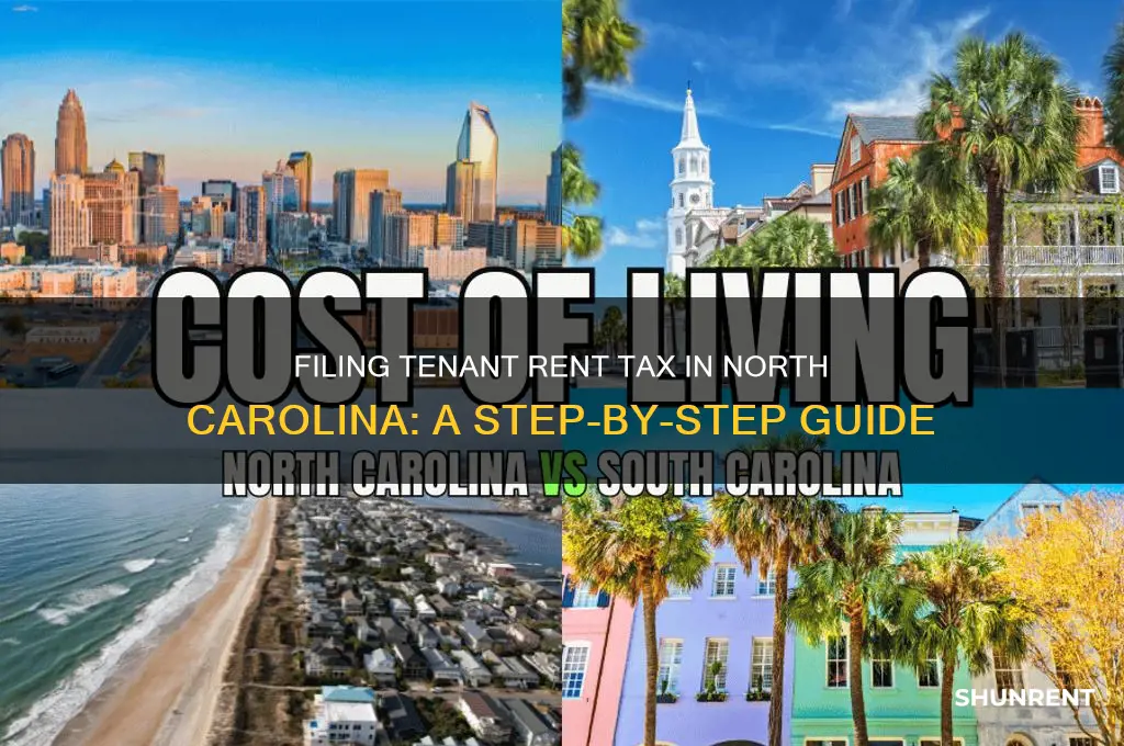 how to file my tenant rent tax in north carolina