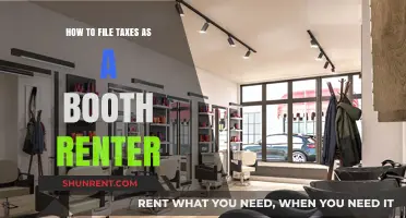 Tax Tips for Booth Renters: A Step-by-Step Filing Guide