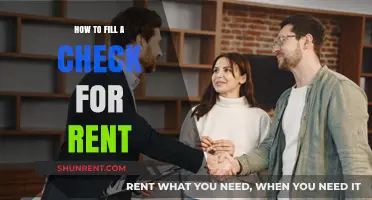 Mastering Rent Payments: A Step-by-Step Guide to Filling Out Checks