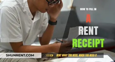 Mastering Rent Receipts: A Step-by-Step Guide to Properly Fill Them In