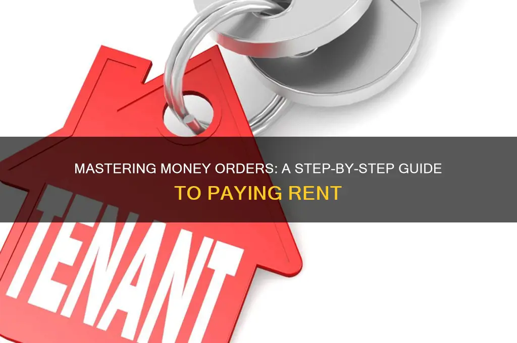 how to fill money order for rent