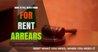 Mastering N244 Form: A Step-by-Step Guide to Claiming Rent Arrears