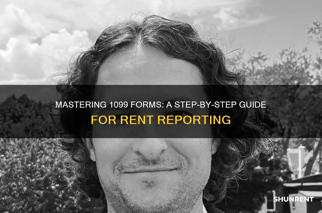 how to fill out 1099 for rent
