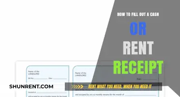 Mastering Cash & Rent Receipts: A Step-by-Step Guide to Filling Them Out