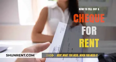 Mastering Rent Payments: A Step-by-Step Guide to Writing Cheques