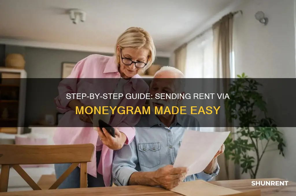 how to fill out a moneygram for rent