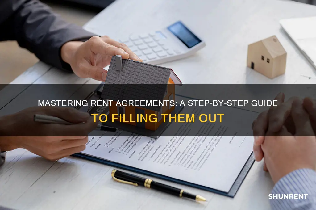 how to fill out a rent agreement