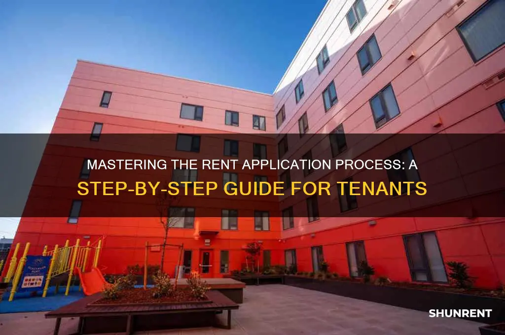 how to fill out a rent application