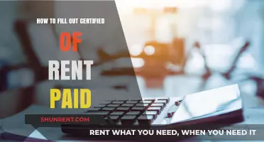 Mastering the Certified Rent Paid Form: A Step-by-Step Guide