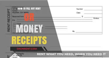 Mastering Rent or Money Receipts: A Step-by-Step Guide to Filling Them Out