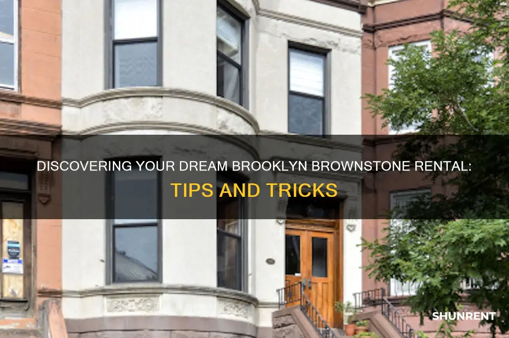how to find a brooklyn brownstone to rent