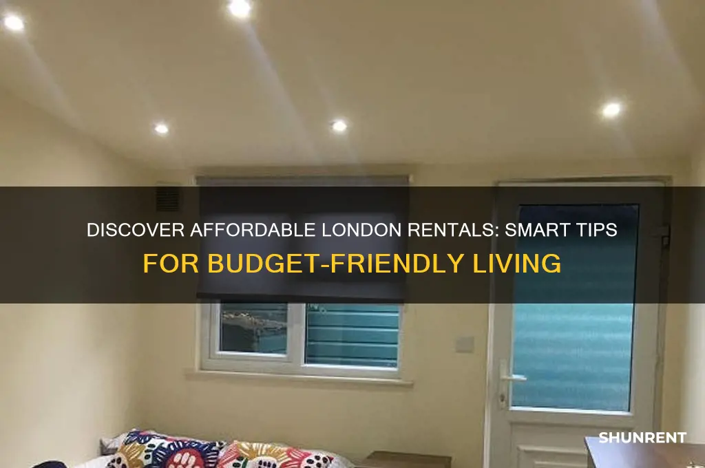 how to find a cheap place to rent in london