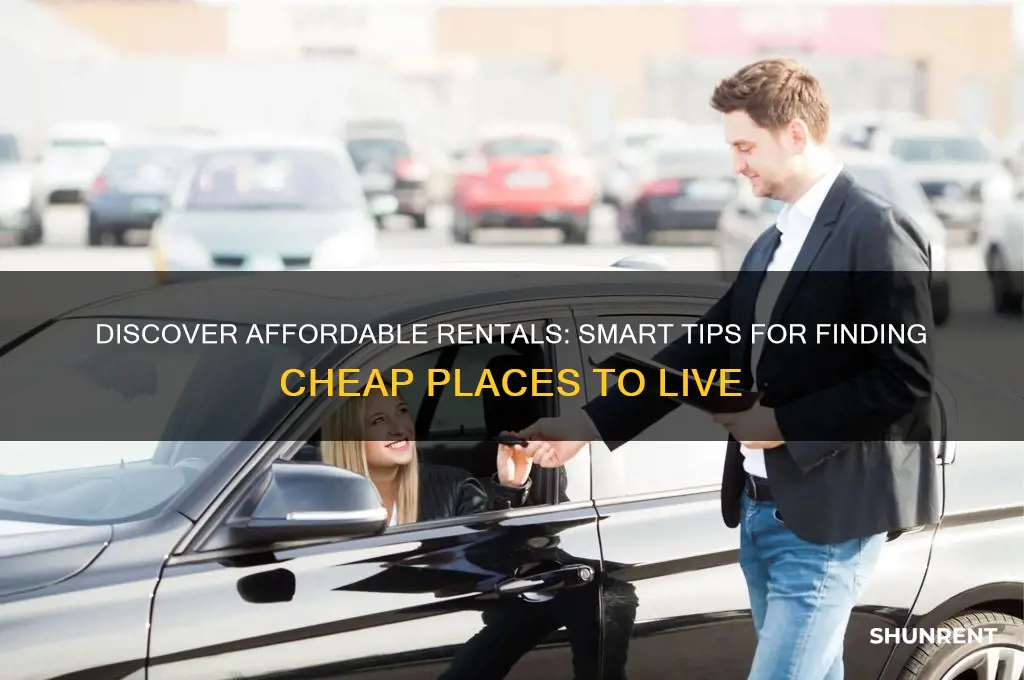 how to find a cheap place to rent