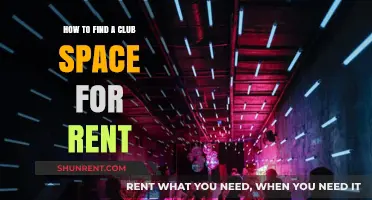 Discover the Perfect Club Space for Rent: A Comprehensive Guide