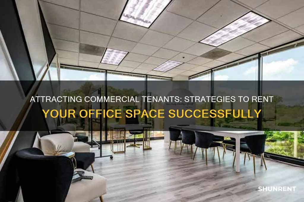 how to find a commercial tenant to rent office space