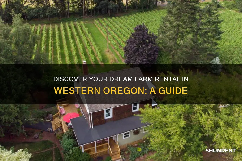 how to find a farm to rent west oregon