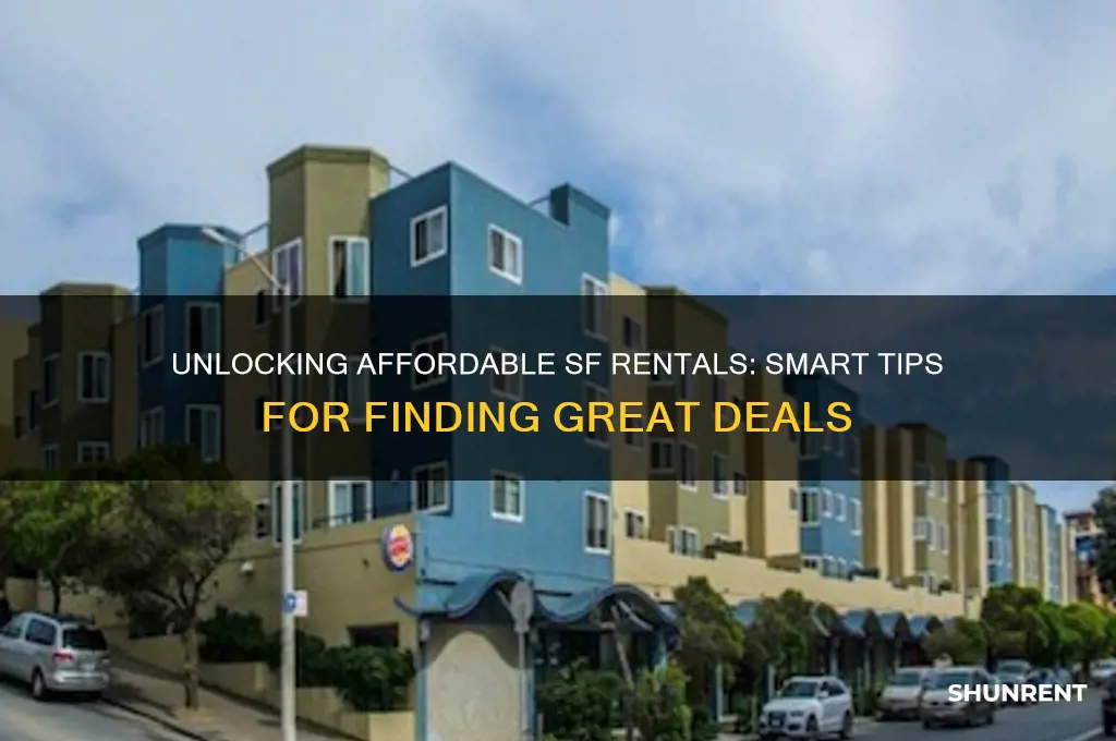 how to find a good rent deal in sf