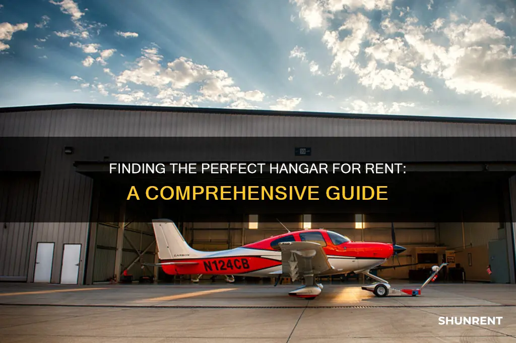 how to find a hangar for rent