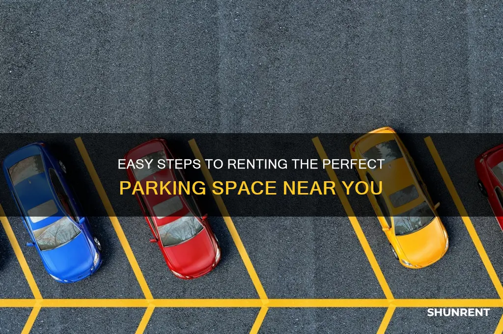 how to find a parking space to rent