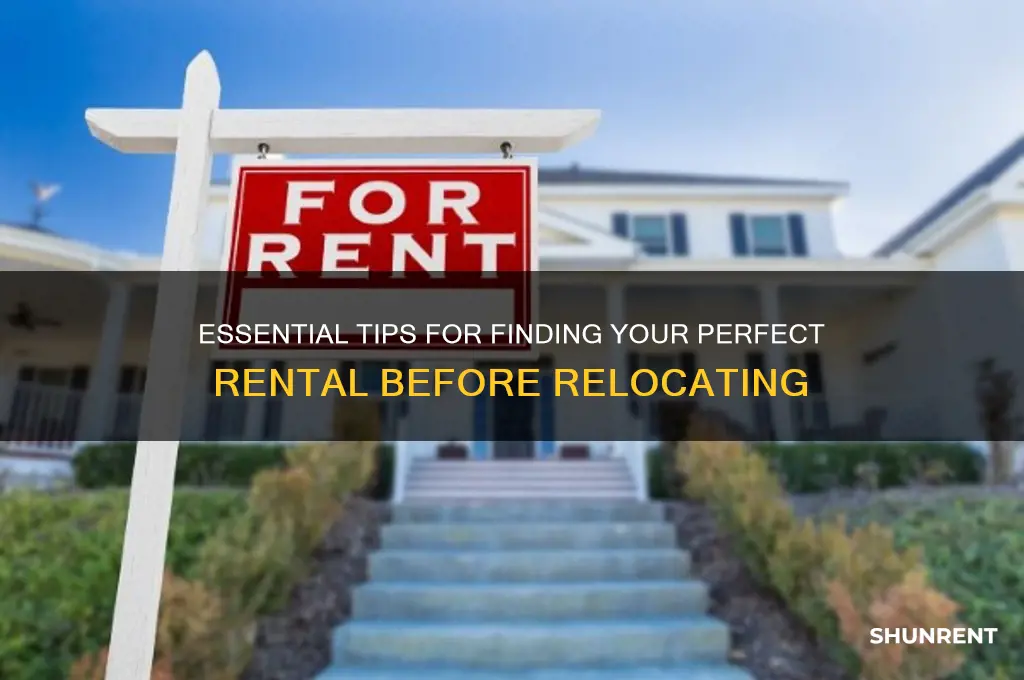 how to find a place to rent before moving