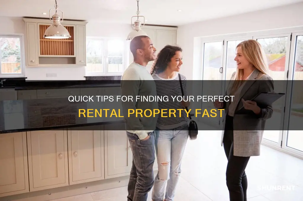 how to find a place to rent fast