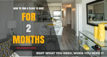 Short-Term Rental Guide: Finding Your Perfect 2-Month Stay