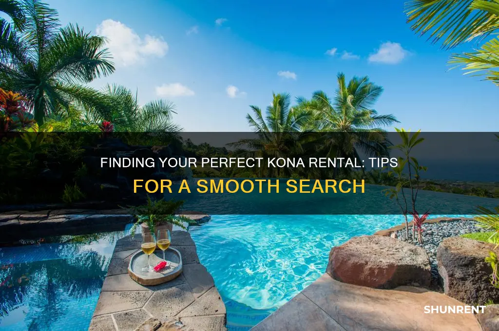 how to find a place to rent in kona