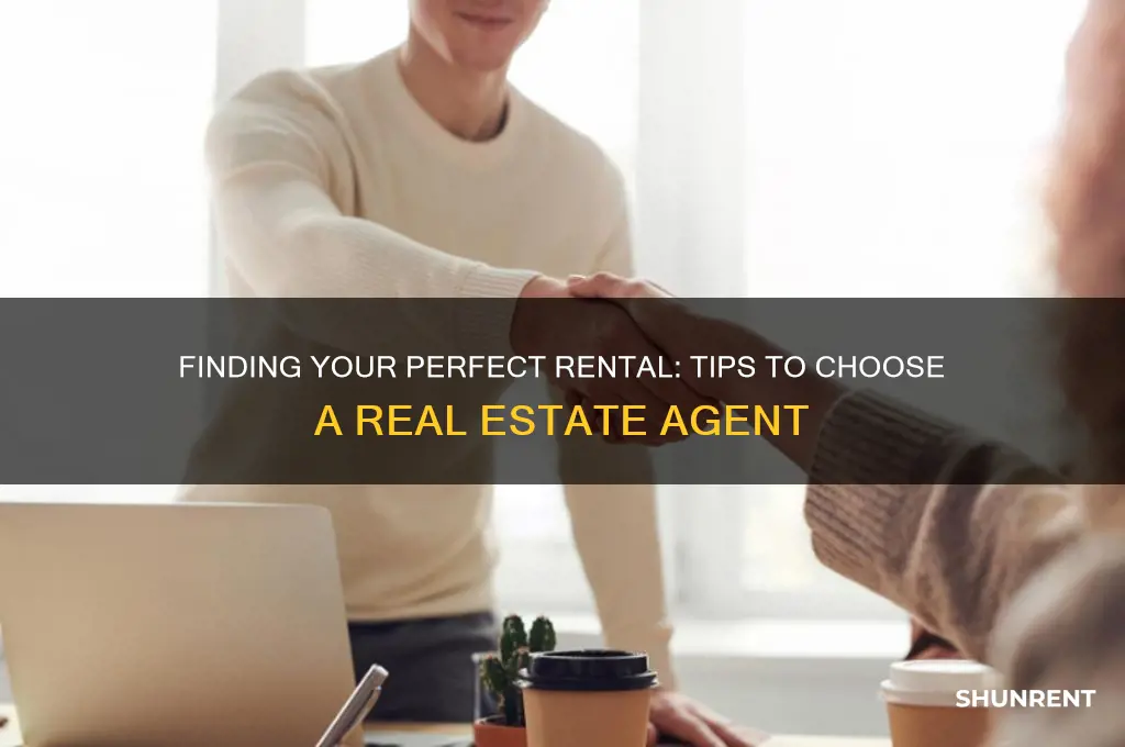 how to find a real estate agent to rent