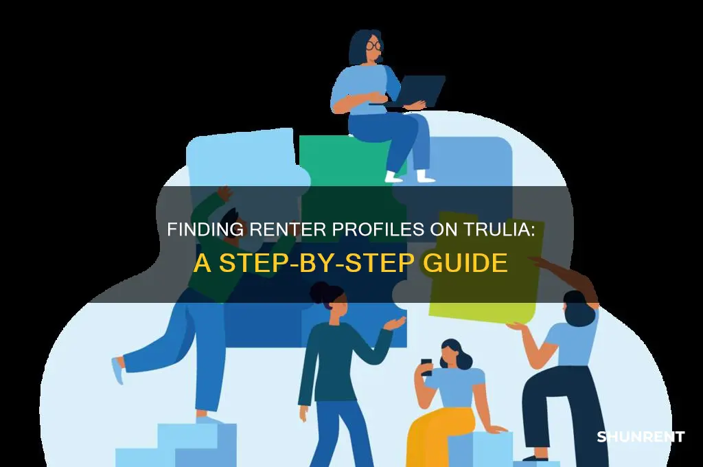 how to find a renter profile for someone on trulia