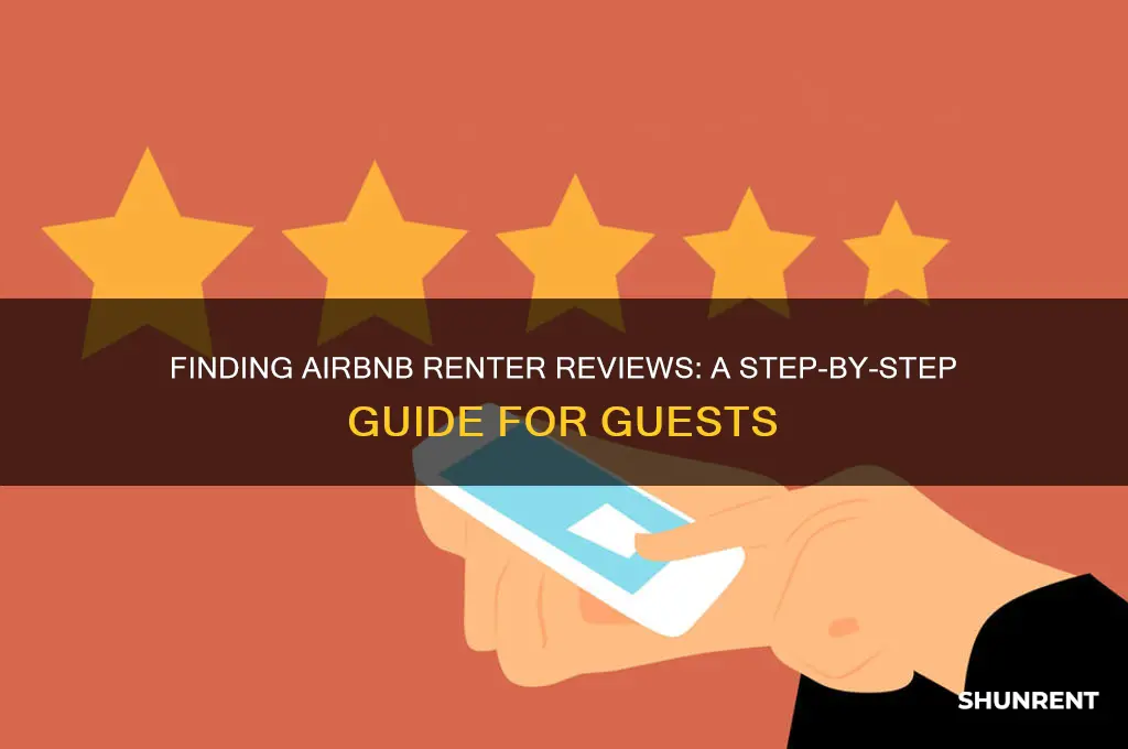 how to find a review on airbnb of the renter