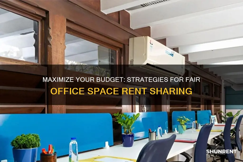 how to find a share in the office space rent